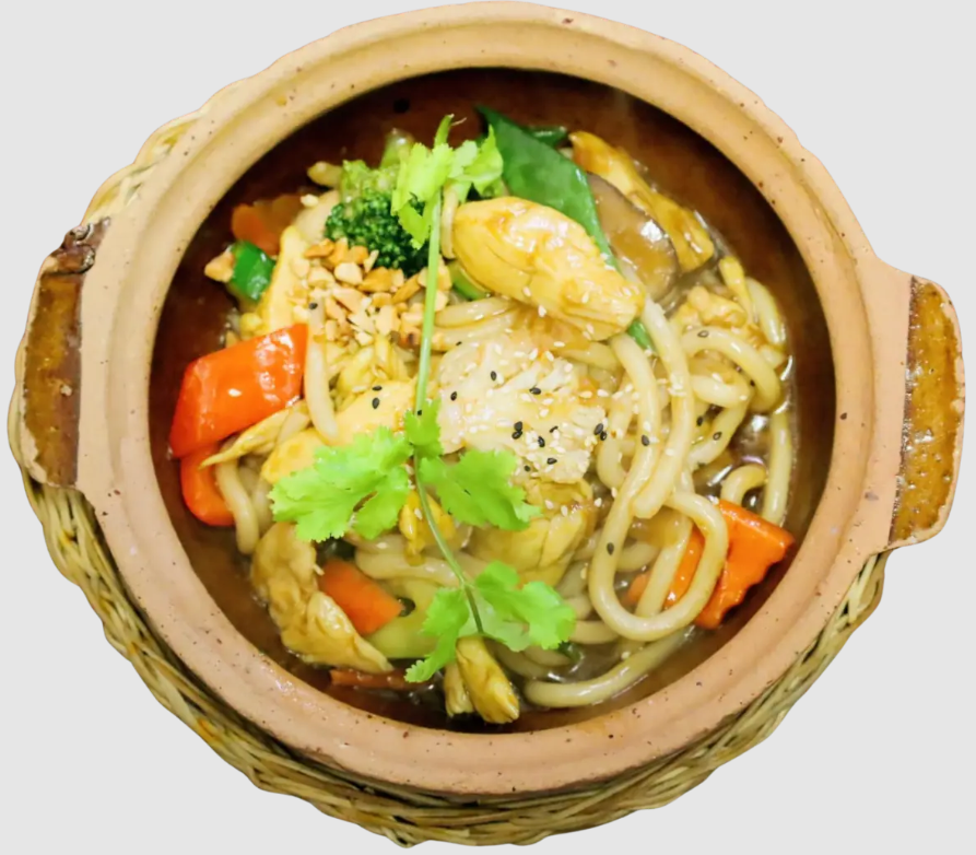 GEBRATENE UDON NUDELN